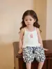 2026 Nuevo Estilo de Verano Camisola Coreana para Niñas, Top Elegante sin Mangas para Niños, Lindo Chaleco Pequeño para Bebés