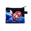 Nuevo Monedero de Mario, Porta Tarjetas y Llaves Mini de Alta Gama para Niños, Bolso Pequeño con Cremallera de Estilo Corto para Estudiantes de Gran Capacidad