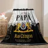 Manta de Flanela Transfronteiriça, Espessa e Quente, Manta Decorativa para Sofá com Estampa Digital, Manta de Cochilo para Comércio Exterior, Manta para Ar Condicionado, Manta Decorativa para Comércio Exterior