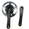 Pedivela Dobrável para Bicicleta 42/38 Dentes Veículo Elétrico de Lítio Veículo Elétrico Pedivela 170mm Liga de Alumínio Furo Quadrado Pedivela 2mm