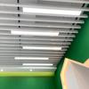 Fita de LED para Escritório Supermercado Caixa Registradora Grade de Fita Tubo Quadrado Luz Shopping Center Luz Pendente LED Tubo Quadrado Dedicado