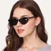 Gafas de sol Shein transfronterizas nuevas estilo ojo de gato ins, casual, personalidad, modifican la forma de la cara, para hombres y mujeres