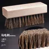 Cepillo de Madera Maciza con Cerdas de Cerdo Duras y Mango de Madera, Cabezal de Cepillo para Zapatos, Madera de Haya, Crema para Zapatos de Cuero de Caballo, Aceite para Zapatos, Gamuza