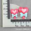 Accesorios de Resina de Caramelo Accesorios de Crema Corazón Comida Juguete Paleta Funda para Teléfono DIY Materiales para Accesorios para el Cabello de Niños