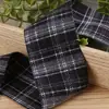 Cinta de Punto a Cuadros Bicolor Estilo Coreano DIY Lazo Hecho a Mano Accesorio para el Cabello Pinza para el Cabello Ropa de Muñeca Accesorios Materiales para Ropa Cinta