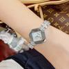 Reloj de Cuarzo de Moda Timini Diseño de Diamante Pulsera Reloj para Mujer Diamante Elegante Cola de Sirena Reloj para Mujer