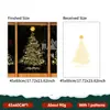 Pegatinas Electrostáticas de Copo de Nieve Blanco Navideño Transfronterizo Pegatinas Decorativas para Vidrio de Ventana Puerta Diseño de Fondo para Ventana Pegatinas de Ventana
