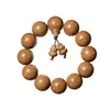 Pulsera de Madera Seis Vías de Material Natural Viejo, Cuentas de Madera de Dragón Buda, Rosarios de Madera de Alta Calidad para Hombres y Mujeres de Cinco Vías Nueve Vías