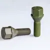 Tornillos Personalizados para Neumáticos de Coche Americanos Grado 8/10.9 Moleteados Tornillos para Rueda Trasera Tornillos Tuercas Pernos Bujes de Rueda