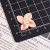 Molino de Viento de Flores Coloridas Lindo Pegamento de Crema Accesorios de Resina Material para Funda de Teléfono Móvil DIY Interior de Coche Pasador de Pelo