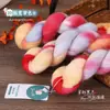 Hilo de Lana de Mohair Teñido a Mano con Patrón de Gradiente Multicolor para Chalecos y Abrigos Tejidos a Mano Hilo de Lana Fina