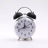 Reloj Despertador de Doble Campana Súper Ruidoso de 4 Pulgadas Esfera Personalizada Creativa Reloj Despertador Silencioso Clásico para Estudiantes Reloj de Mesa Gh823