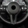 Adecuado para volante BMW serie M fibra de carbono forro de repuesto en forma de T accesorios de modificación de interior de coche