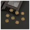 10 piezas precio aleación hueco pieza de flor pequeña soporte de flor estilo antiguo diy hecho a mano corona de pelo material de joyería accesorios fabricante mayorista