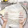 Braguitas de verano de seda helada con estampado de dibujos animados, cintura media, transpirables, 10A, con entrepierna de seda.