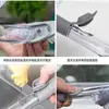Cepillo hidráulico para lavavajillas de cocina, automático, multifuncional, con mango largo, ideal para limpieza doméstica.