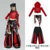 Trajes de jazz para meninas, fantasias de performance de dança hip-hop para crianças, trajes estilosos de jazz street dance para meninas com estilo de rua