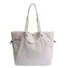 Bolso de mano de moda transfronterizo para mujer, bolsa de lona nueva de gran capacidad, bolso de hombro ligero de nailon para viajar y para el día a día