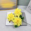 Dalia 3 Cabezas Guía de Carretera Flor de Techo Arreglo Decoración Adornos Sala de Estar Peonía Flores Falsas Venta al por Mayor Biónica Artificial