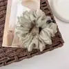 Scrunchie Bolha Perolado de Alta Qualidade Super Estilo Fada, Elástico de Cabelo Exquisito de Organza para Rabo de Cavalo e Coque, Acessório de Cabelo