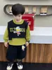 1612 Conjunto de Ropa para Niños de Ultraman Ropa Urbana Elegante para Niños Conjunto de Tres Piezas para Primavera y Otoño Moda para Bebés Chaleco Atuendo de Primavera