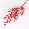 Simulación Fruto de Acebo Rojo Navidad Fruto de la Fortuna Cubeta para Año Nuevo Cubeta para Sostener Decoración del Hogar Floricultura Adornos de Flores