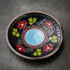 Atacado do Fabricante Porta-copos Esmaltados Cloisonné para Xícara de Chá Kung Fu, Porta-copos para Cerimônia do Chá, Tapetes de Chá de Cobre Esmaltado, Almofadas de Isolamento Térmico, Acessórios