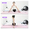 Bandas Elásticas de Resistência para Dança com 8, 10 e 12 Segmentos, Bandas Elásticas de Resistência para Yoga para Exercícios, Abertura de Ombros e Modelagem Corporal