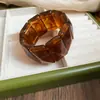 Pulseira Europeia e Americana Transfronteiriça de Pérolas com Contas Acrílicas, Pulseira de Estilo Étnico Retrô, Luxo Leve, Fashion, Joia de Mão Simples e Versátil