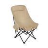 Silla Luna Exterior Respaldo Alto Silla Plegable Perezosa Taburete Pequeño Silla Camping Pesca Silla Boceto Silla Portátil