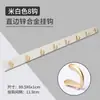 Gancho de pared de madera maciza pared de dormitorio detrás de la puerta colgador de pintura de madera de bambú pared de baño estable simple colgante de pared