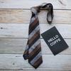 Corbata de Patrón Pequeño para Hombre Corbata de Vestir para Hombre Negocios 8cm Moda Casual Vintage Color Marrón Corbata de Dibujos Animados