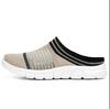 Zapatos nuevos de talla grande para parejas de primavera y verano, zapatillas de media casa para parejas, zapatos casuales, zapatos de hombre, zapatos de mujer, zapatos tejidos de malla con puntera cerrada
