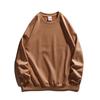 Sudadera Logo Personalizado Ropa de Trabajo Ropa de Grupo Otoño e Invierno para Hombre y Mujer Sudadera de Cuello Redondo Holgada Pesada con Forro Polar Venta al por Mayor