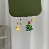 Pendente Criativo de Desenho Animado Estrela Pequena com Borla de Pérola para Caderno DIY, Corrente de Celular, Decoração de Lanyard de Mochila