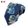 Suministro Listo 2025 Nuevo Pañuelo de Poliéster para Hombre Flor Grande Corbata Moderna Corbata para Traje de Hombre
