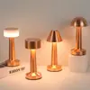 Lámpara de Mesa para Barra Recargable Lámpara de Atmósfera para Acampar al Aire Libre Lámpara de Mesa para Bar Mercado Nocturno Lámpara de Atmósfera para Puesto Cafetería Luz Nocturna Hierro