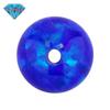 Huagang Gem Full Hole Esférico OPAL Imitação Opala Gem Pedra Nua Round Bead Pingente Australiano Sintético OP50