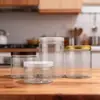 Frasco de Almacenamiento Sellado de Plástico Transparente Grueso Endurecido Frasco de Almacenamiento de Granos y Alimentos de Cocina Caja de Conservación de Bocadillos Botella