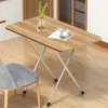 Mesa plegable Mesa de comedor Mesa de comedor portátil para dormitorio Mesa auxiliar simple para el hogar para 4 personas Apartamento pequeño