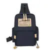 Bolsa de Ombro Masculina para Pendular Novo Estilo Coreano Leve Casual Grande Capacidade Bolsa de Peito Bolsa Transversal Fashion Masculina e Feminina