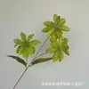 Flores Artificiais Verdes, Folhagem Verde Estilo Floresta para Teto, Folhas, Materiais Florais para Casamento, Adereços Decorativos, Flores Artificiais, Flores Secas