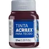 Tinta para tecido fosca 37ml Vinho