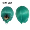 Personaje de Anime Juego Periférico Rendimiento Vestido Peluca Corta Cabello Lacio Al por Mayor
