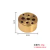 Soporte para Incienso de Cobre Puro Soporte Pequeño para Incienso con Forma de Calabaza Soporte Quemador de Incienso de Nueve Agujeros Fabricante de Soportes para Incienso Venta al por Mayor
