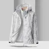 Chaqueta unisex de camuflaje para comercio exterior transfronterizo, nueva ropa de trabajo a prueba de viento e impermeable, disponible para impresión de logotipos y procesamiento