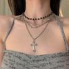 Colar de Pérolas Empilhadas Estilo Celebridade Elegante de Luxo Feminino Outono e Inverno Design de Alto Nível Senso Atmosférico Corrente Lã Acessórios de Luxo Leve