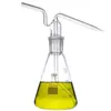 Botella de Lavado de Gas Triangular de Vidrio Minbo Tipo Especial de Botella de Gas Mengshi Cuello Estándar Botella de Lavado de Gas de Laboratorio Lavado Cónico