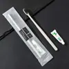 Cepillo de dientes desechable de hotel suministros de hotel viaje cerdas suaves con pasta de dientes traje de lavado hogar y estancia fabricantes mayoreo