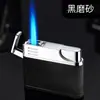 Paili PL173 encendedor de metal colorido directo personalidad a prueba de viento encendedor de cigarrillos encendido con una tecla inflable